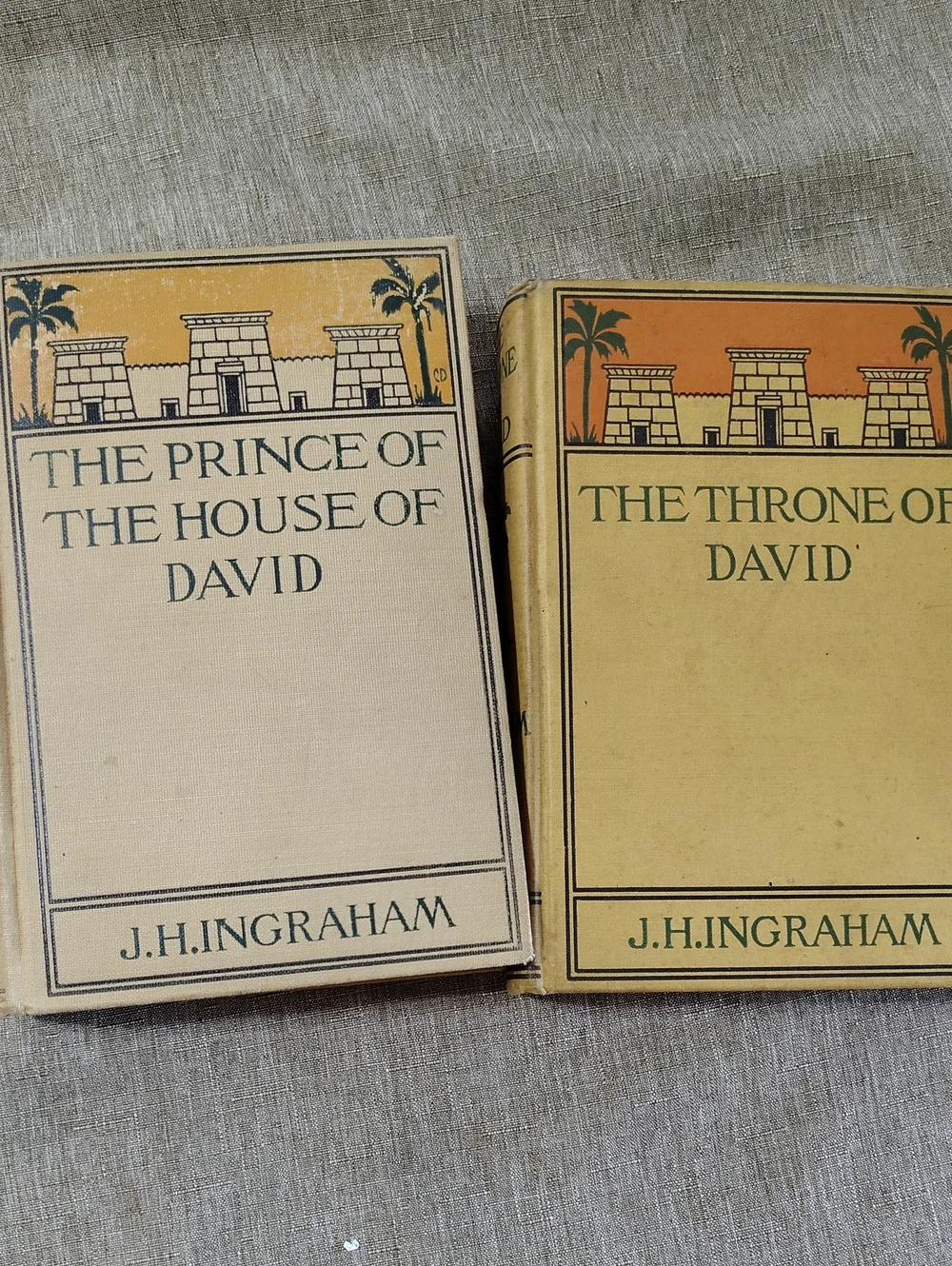 The Throne of David And The Prince Of The House Of David  Ingraham Antique Books